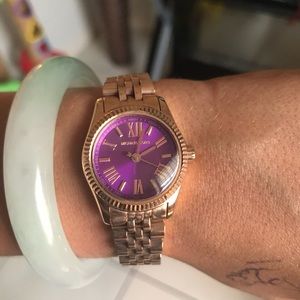 Mk purple watch